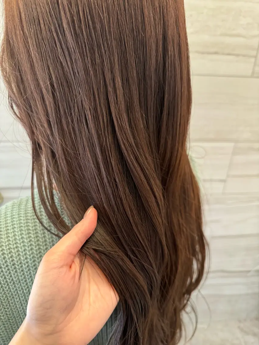 ロング カラー 堀江美容室 千晶のヘアスタイル