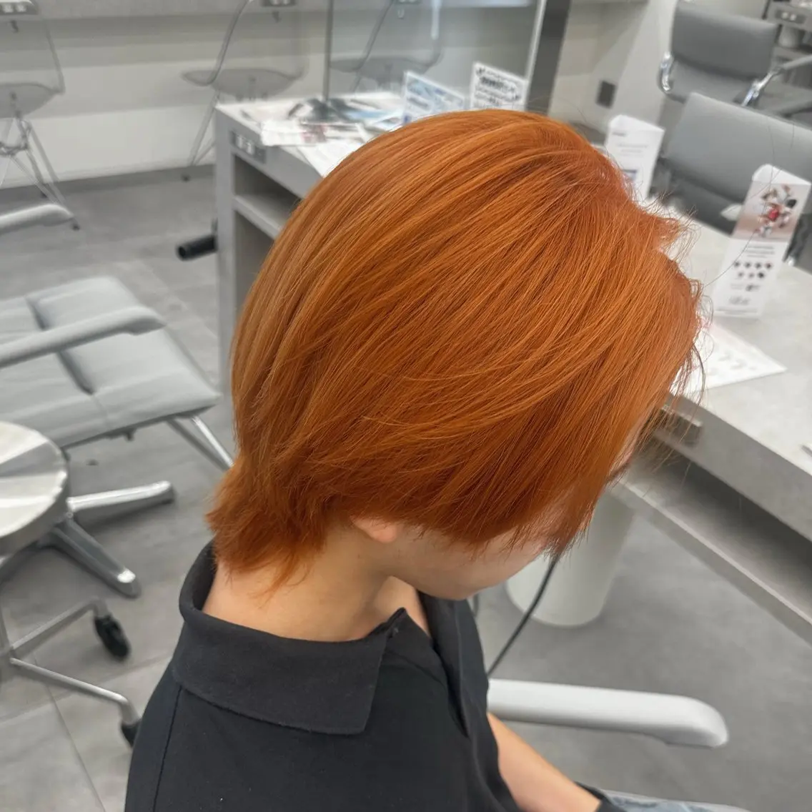メンズ ヘアカラー ボブハイトーン 🖤Ayame🖤のヘアスタイル