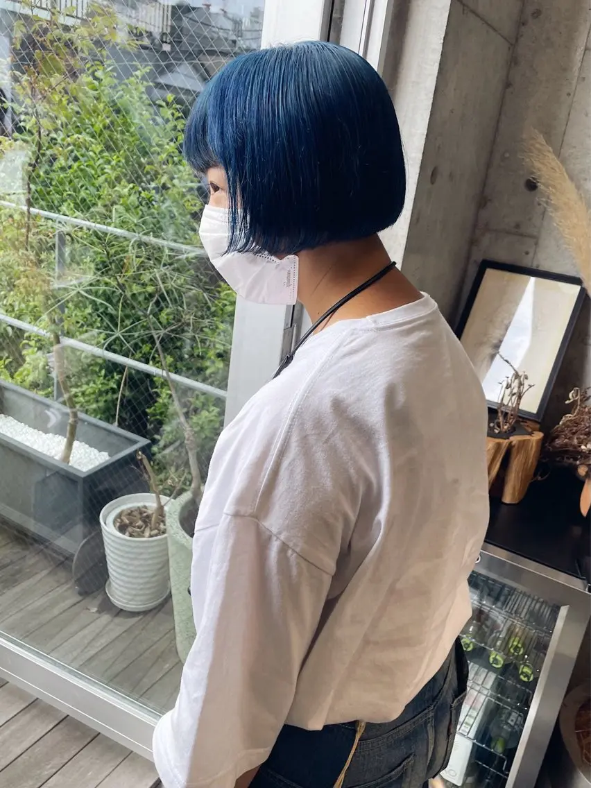 ショート カラー ボブ カット ヘアカラー トリートメント 前田ジュン /ショート/似合わせのヘアスタイル