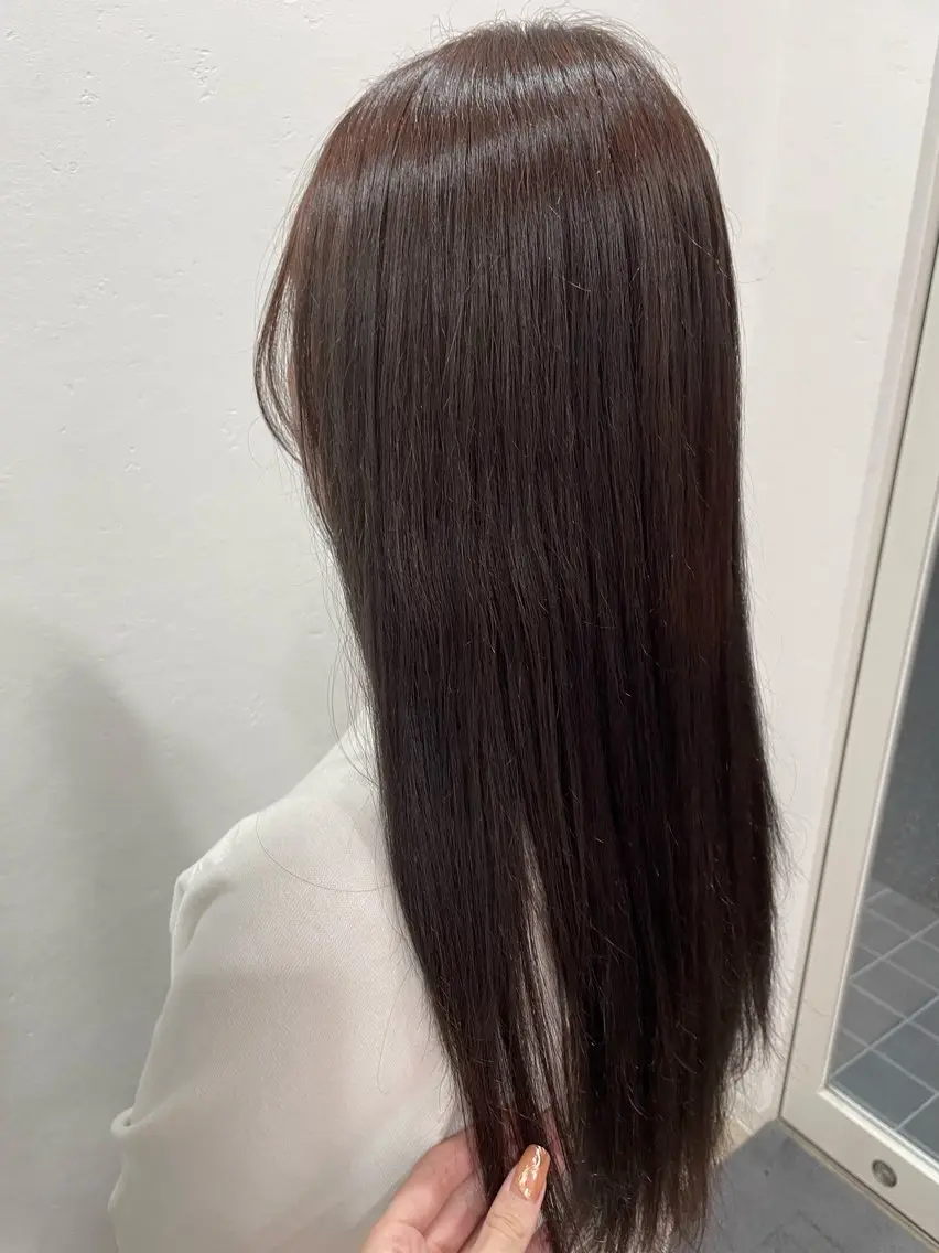 カラー ヘアカラー 中田 百笑のヘアスタイル