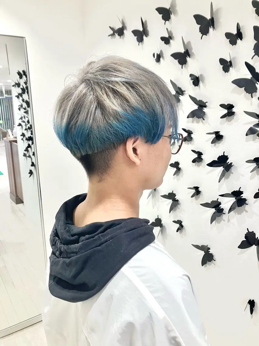 【メンズ限定】カット＋髪質改善縮毛矯正＋シャンプーの写真