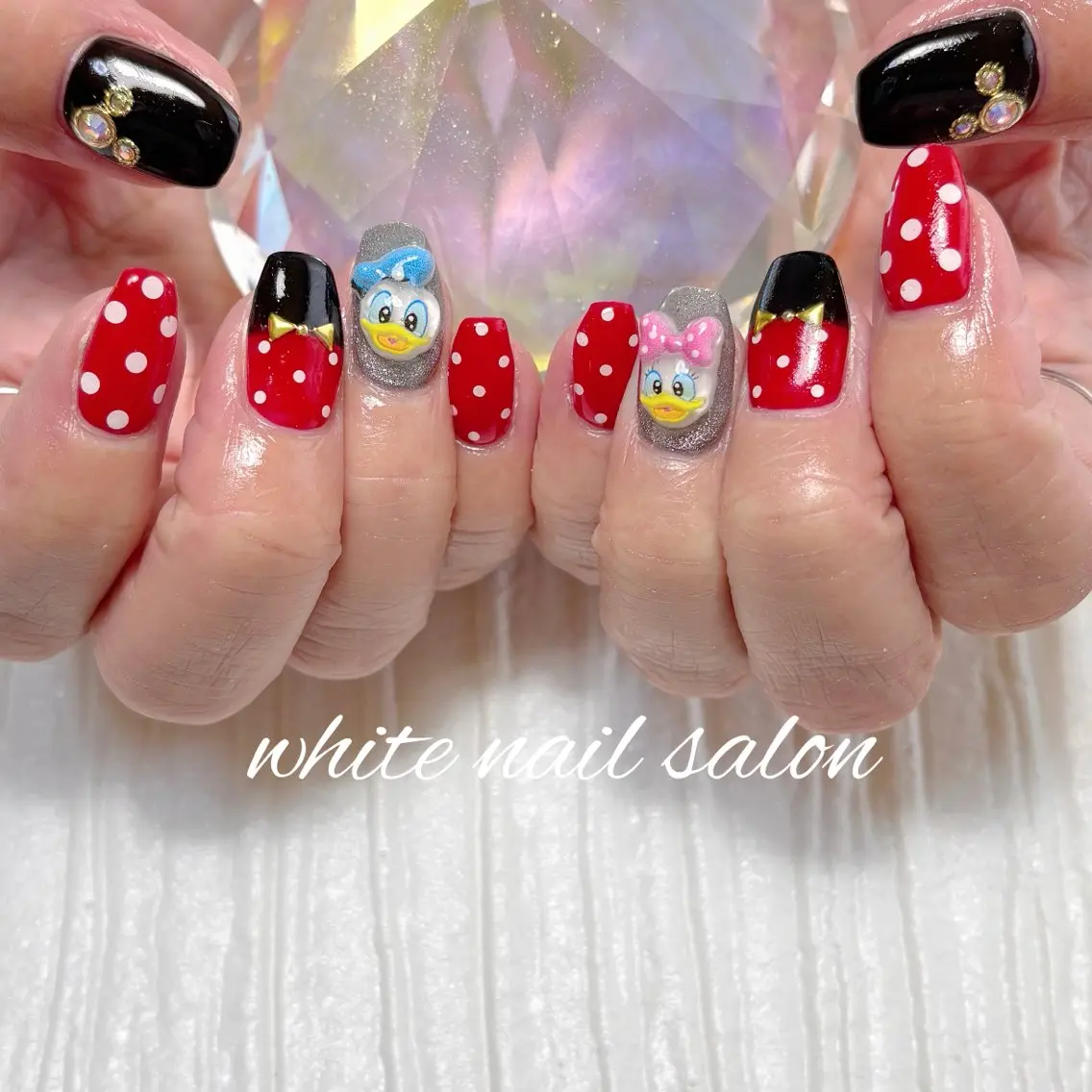 ネイル フットネイル ラメ(グリッター) ハンドネイル white nail salonのネイルデザイン
