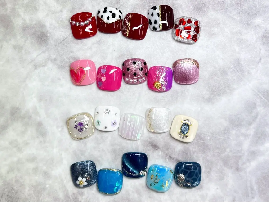 ネイル フットネイル Nail Salon Lianのネイルデザイン