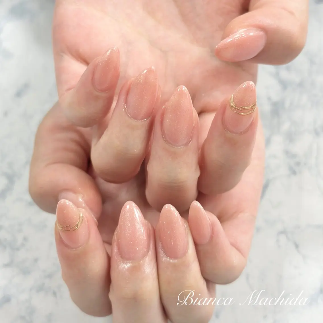 ネイル ハンドネイル Bianca👼🏻 OIKAWAのネイルデザイン