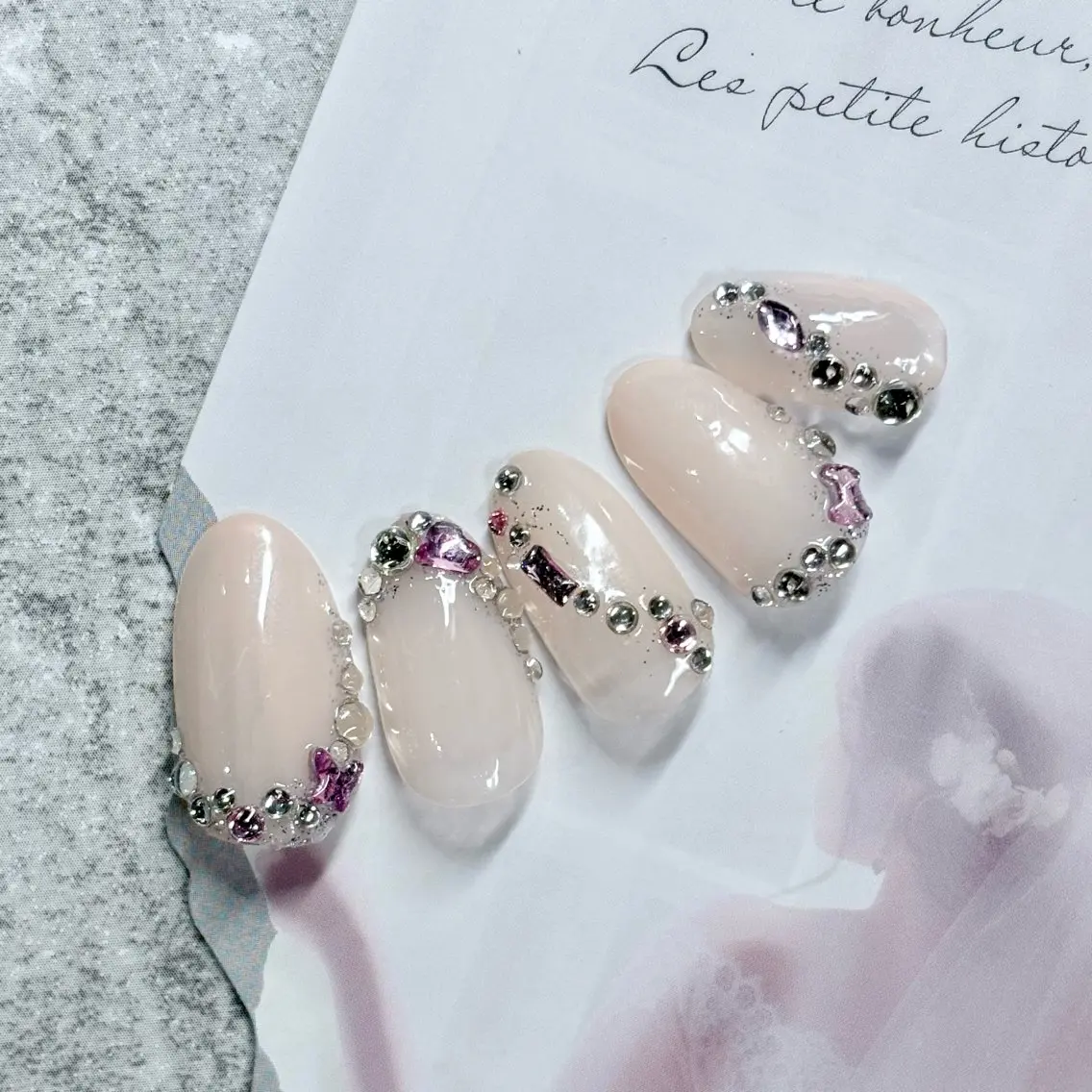 ネイル ジェルネイル マットネイル ブライダルネイル ハンドネイル 一人ひとりに寄り添う 施術🌈IRiS🪽のネイルデザイン