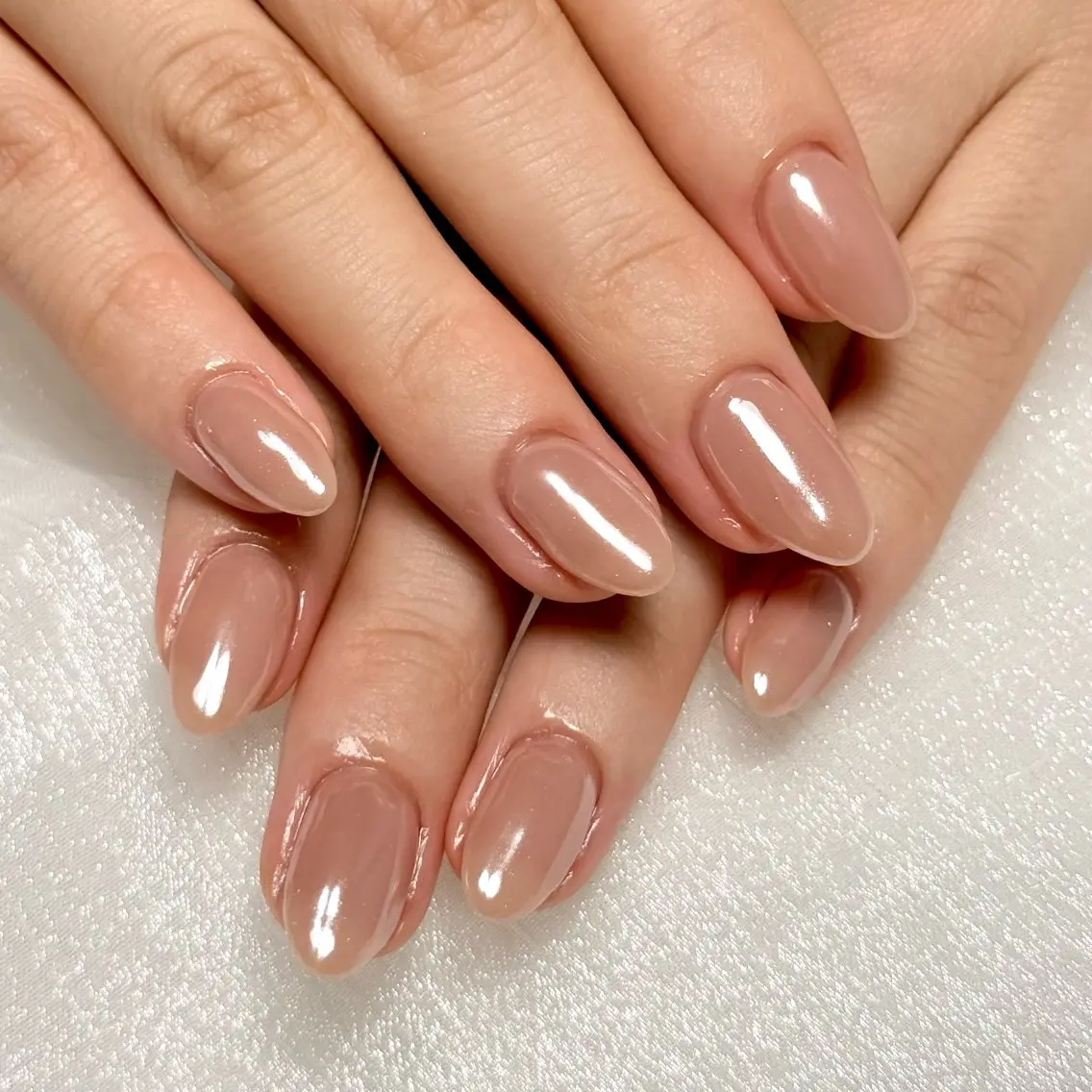 ネイル オーロラネイル ハンドネイル calm nailのネイルデザイン