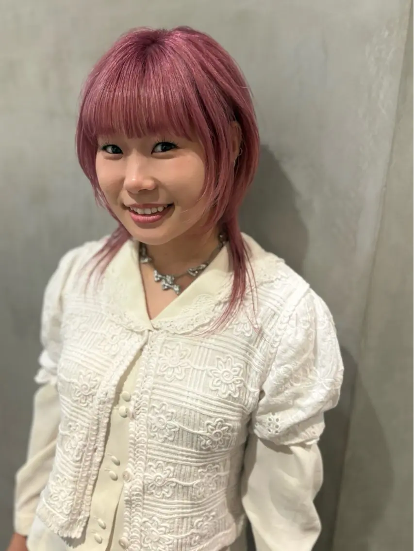 ミディアム カラー カット ヘアカラー トリートメント 優作 〜圧倒的信頼〜のヘアスタイル