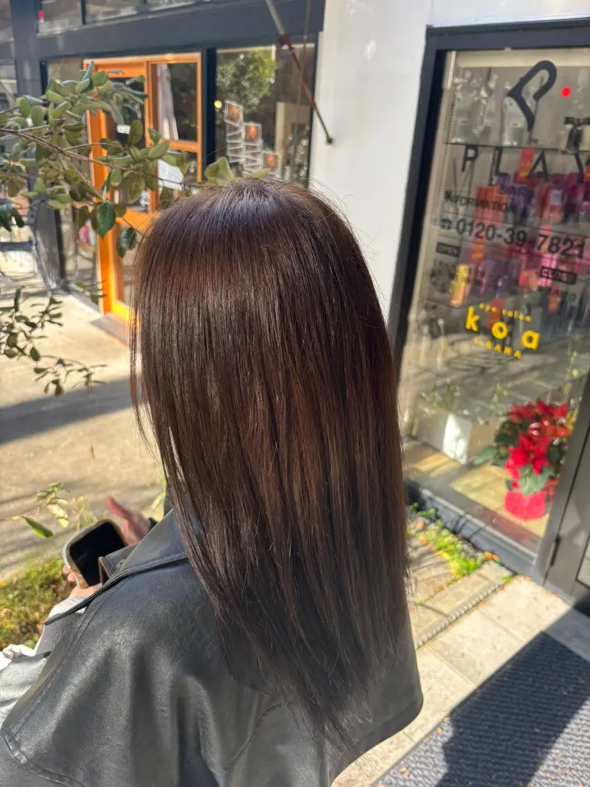 ロング 垣村 艶樹のヘアスタイル