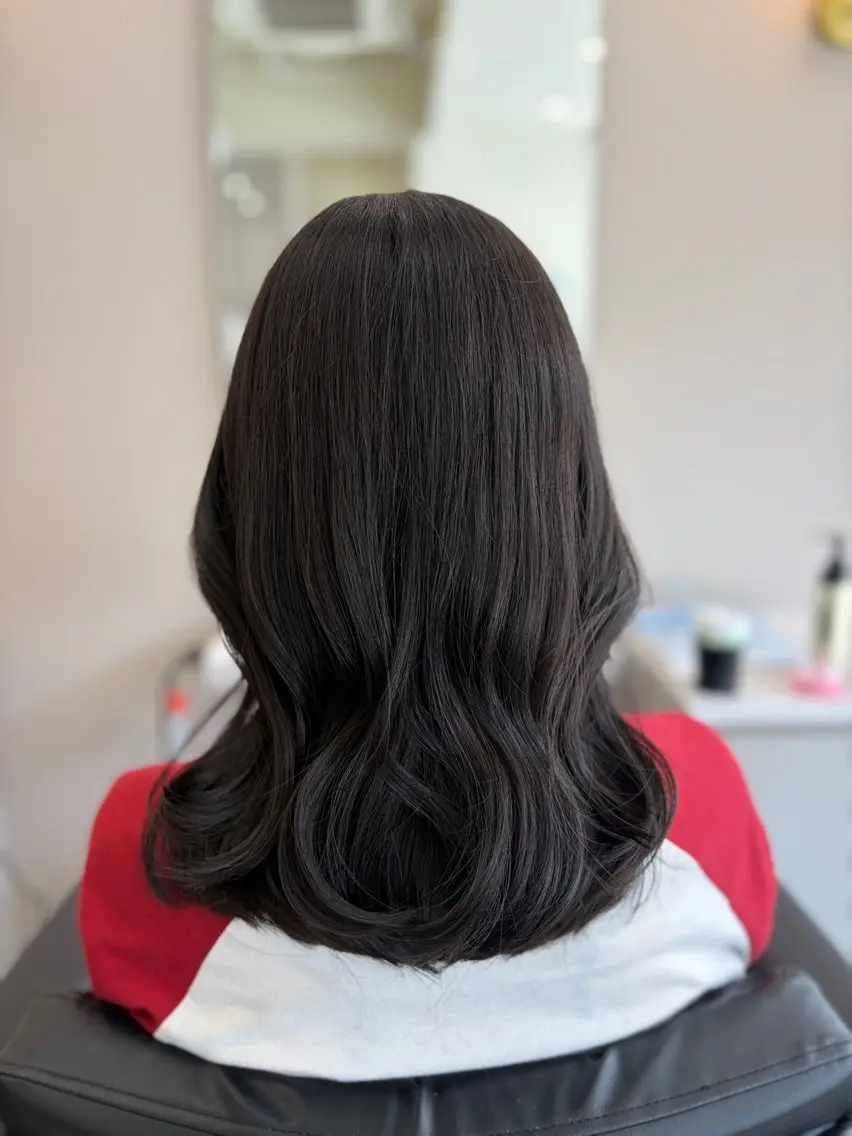 セミロング カラー カット ヘアカラー トリートメント 🦋The Ect Lien小川琉華🦋のヘアスタイル