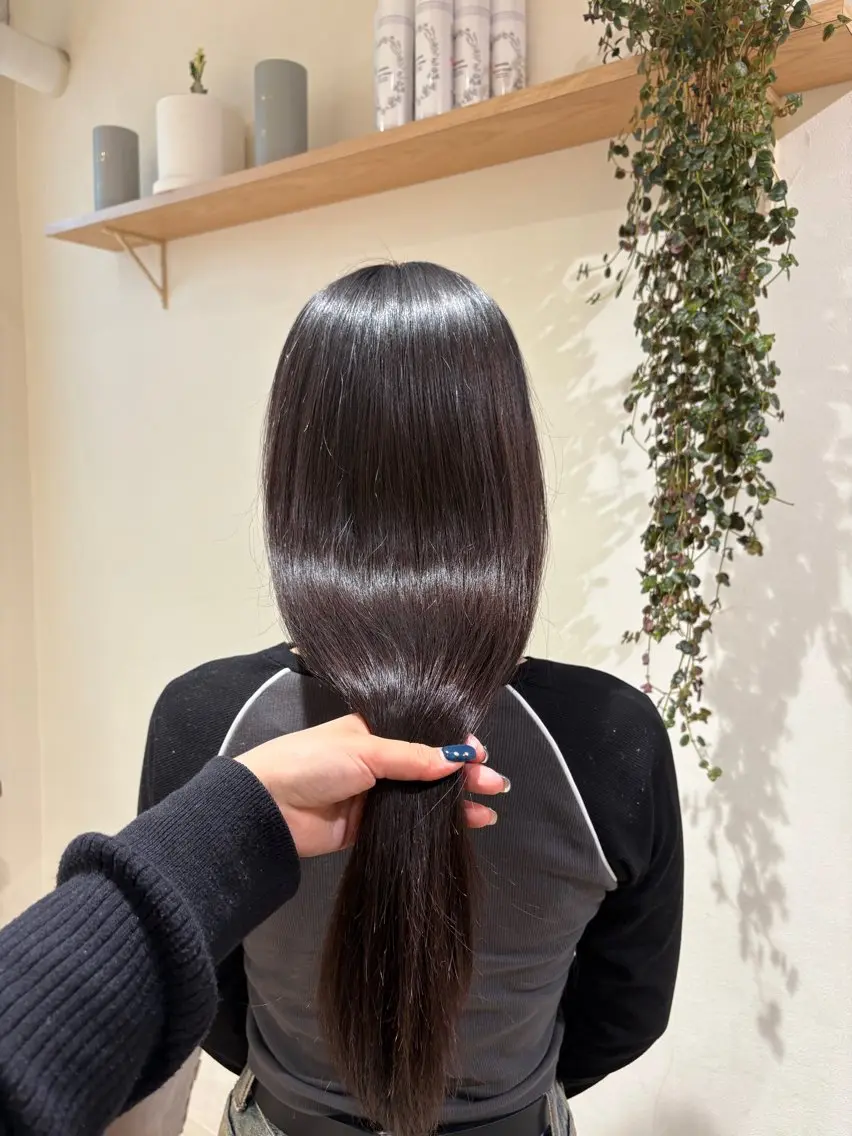 ロング トリートメント cut/nail ▫️イチカ🌻のネイルデザイン