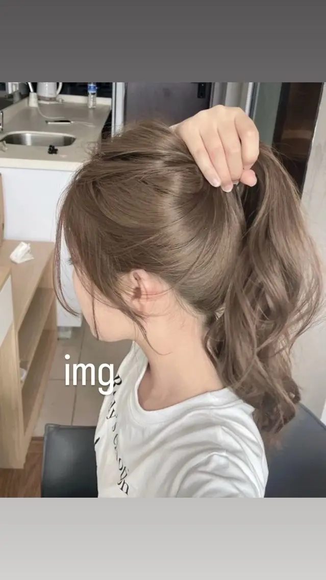 ロング ヘアカラー 似合わせ/ハイトーン /ソウイチロウのヘアスタイル