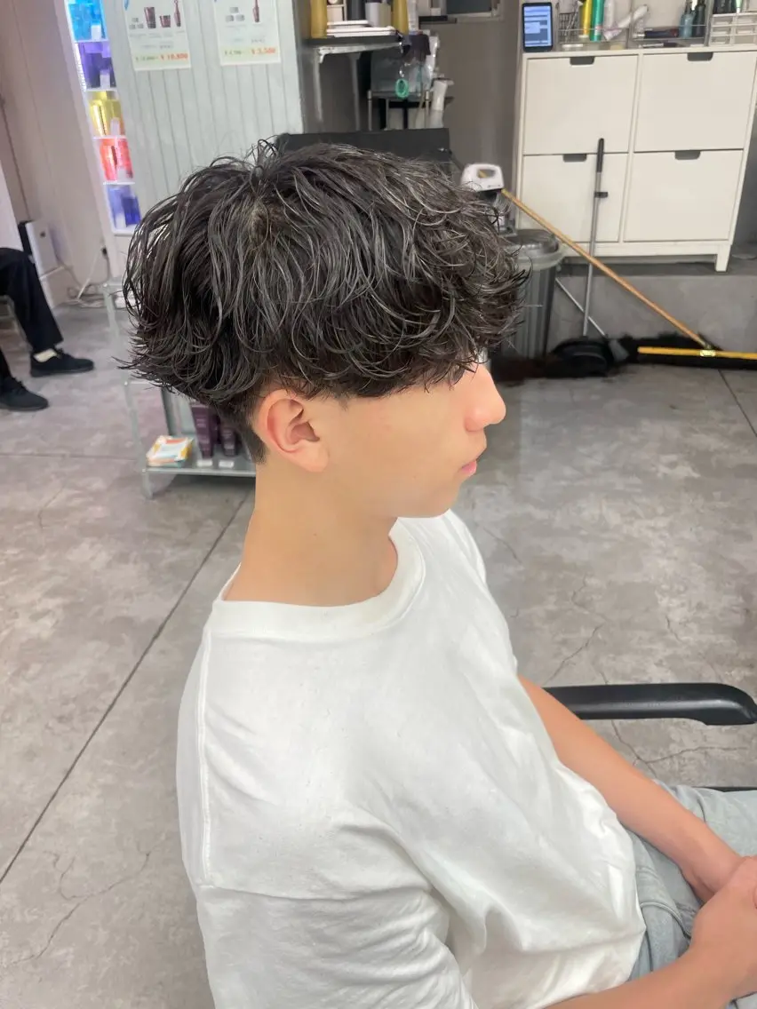 パーマ メンズ カット パーマ 町田エリアＮｏ．１/ パーマ特化/太田京希のヘアスタイル
