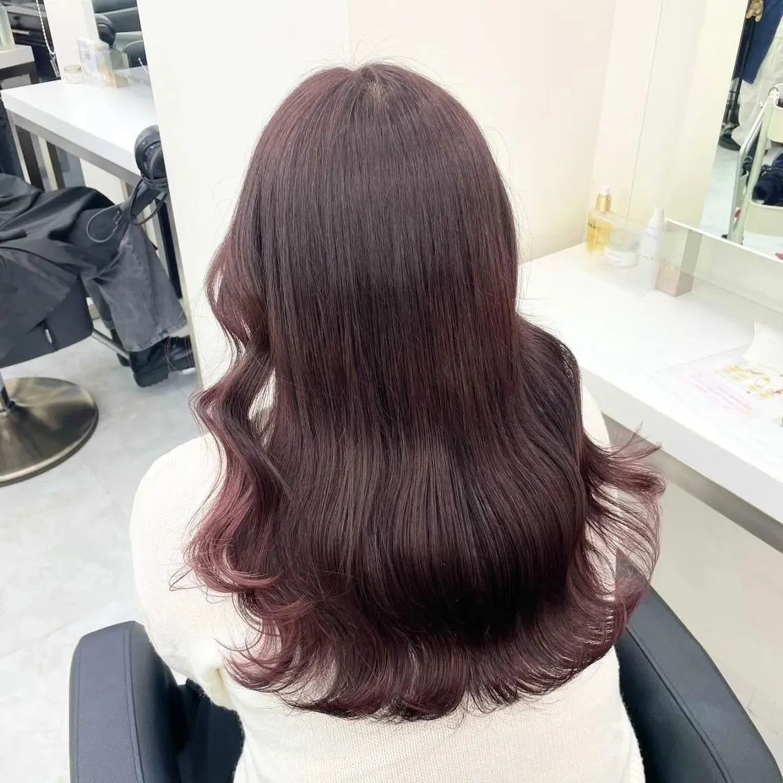 ロング ヘアカラー トリートメント ハイトーンカラー 🎀アカデミー札幌のヘアスタイル