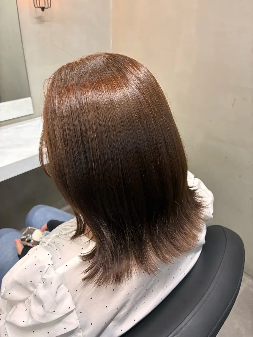人気No.1アディクシーorイルミナカラー+カット+ケア処理剤の写真