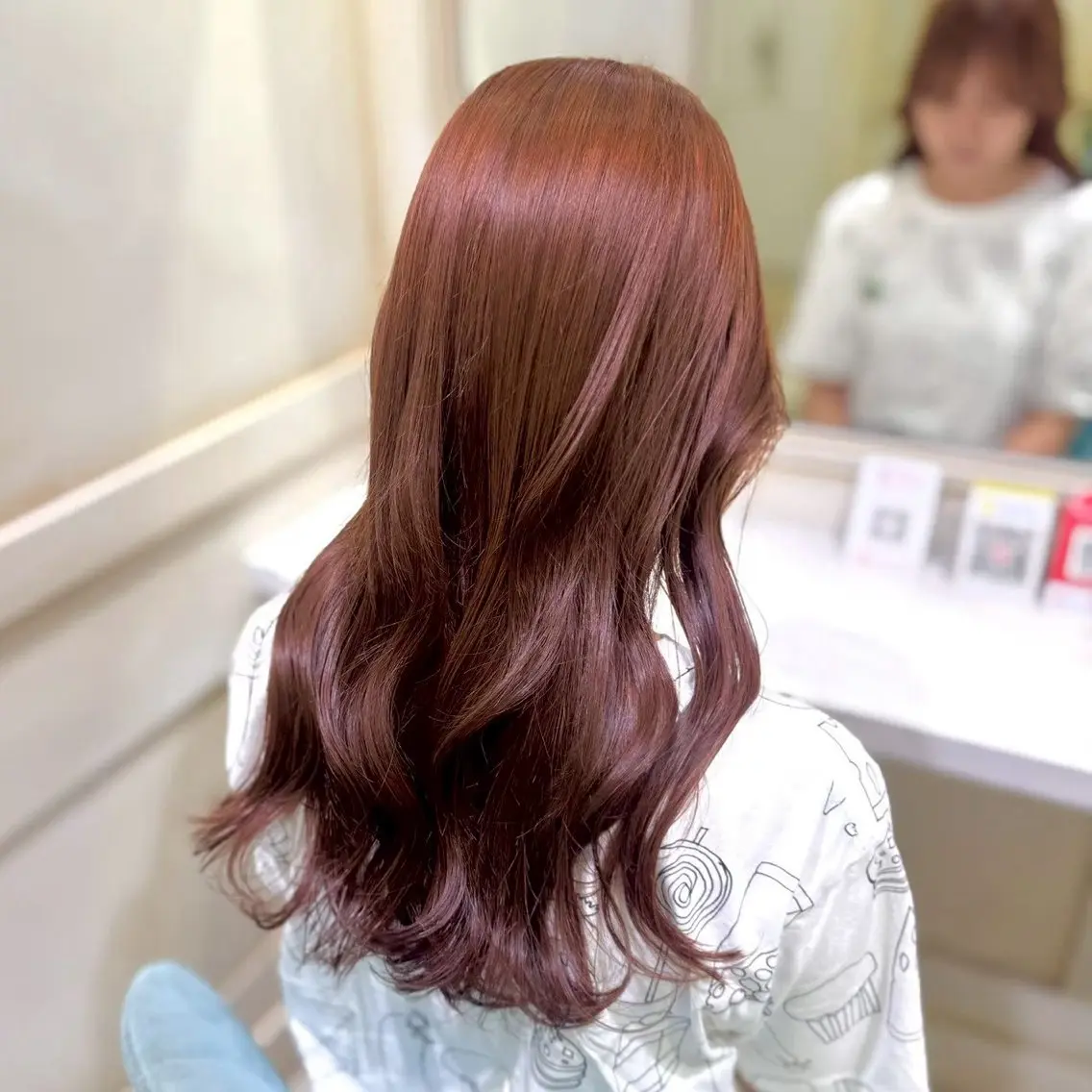 カラー ヘアカラー トリートメント 透明感ツヤカラー/ ゆうな💙のヘアスタイル