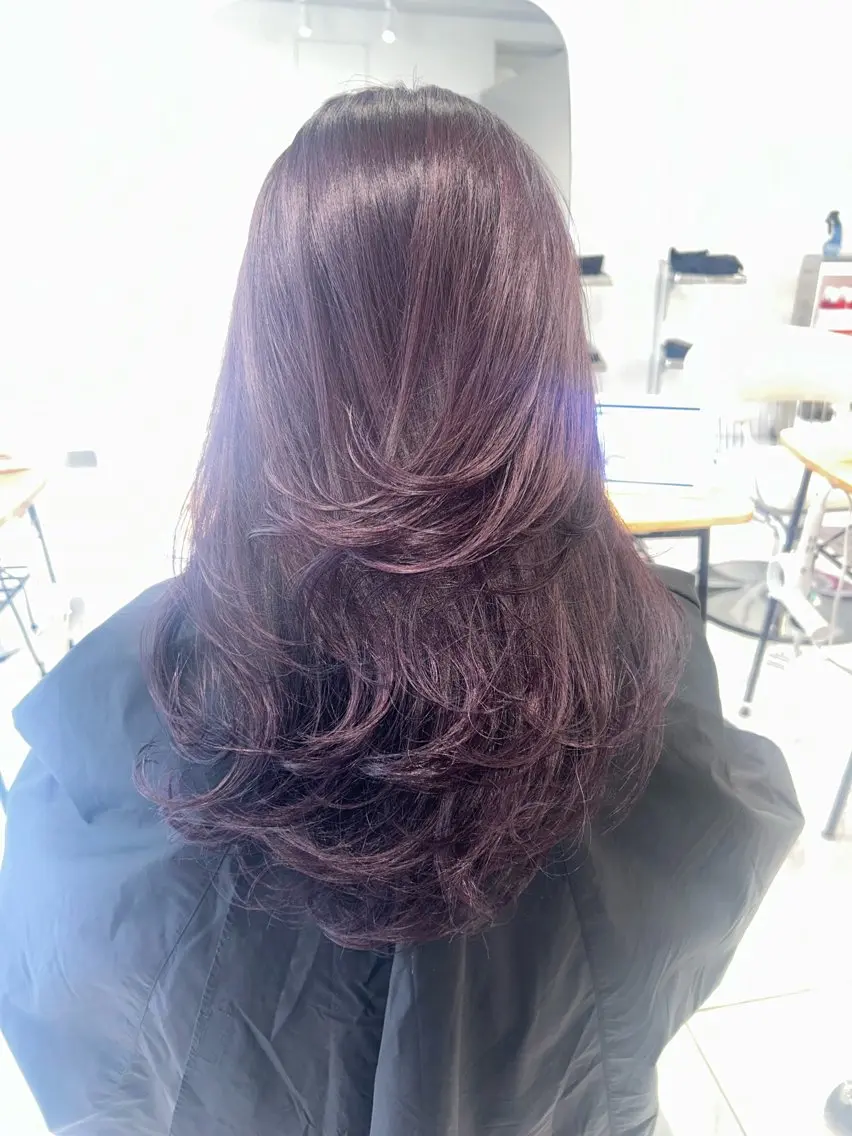 ロング カラー オールマイティ美容師 💋𝑨𝑵𝑵𝑨のヘアスタイル