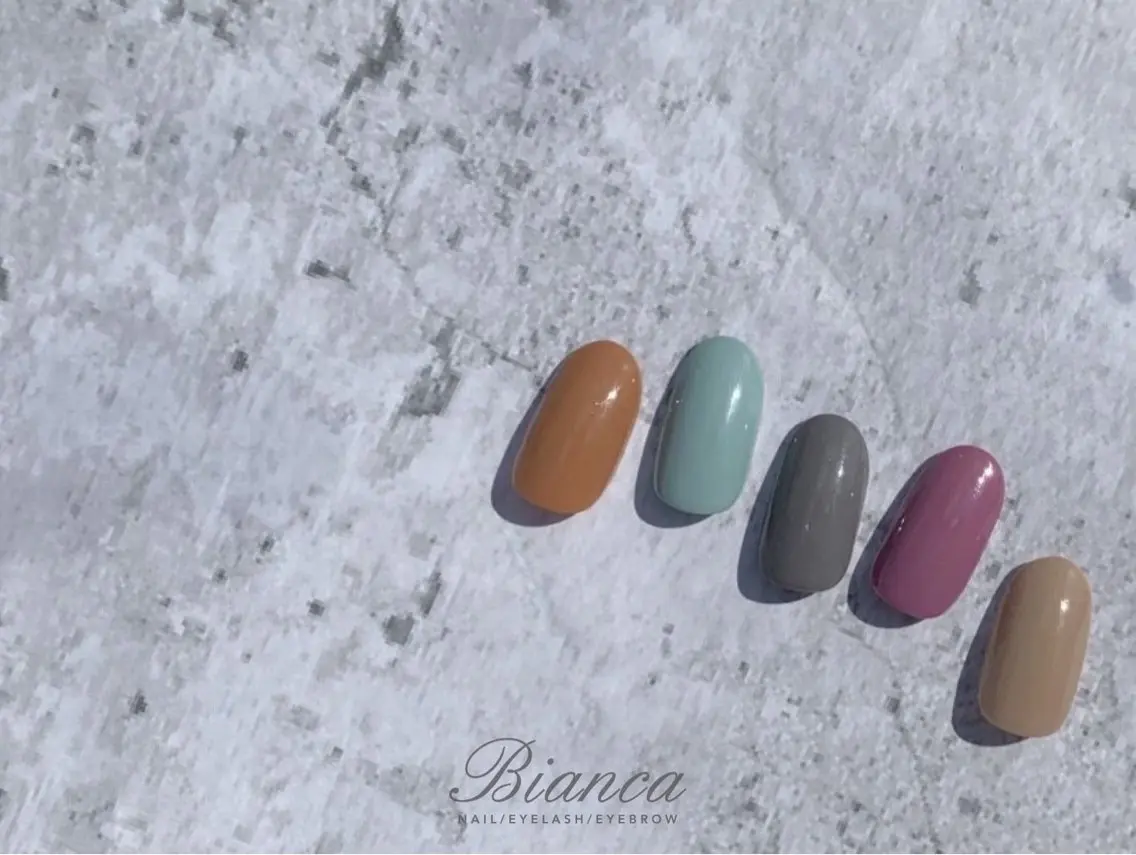 ネイル BIANCA市ヶ谷店 TSUMITAのネイルデザイン