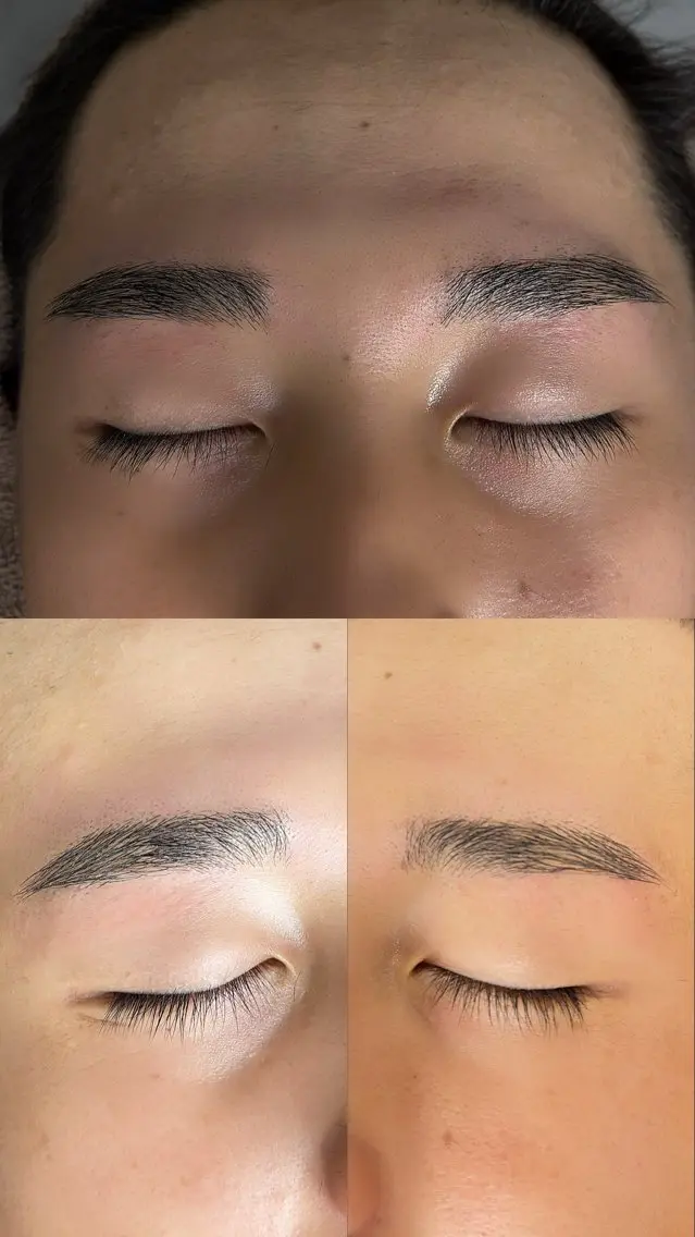眉毛ワックスの写真