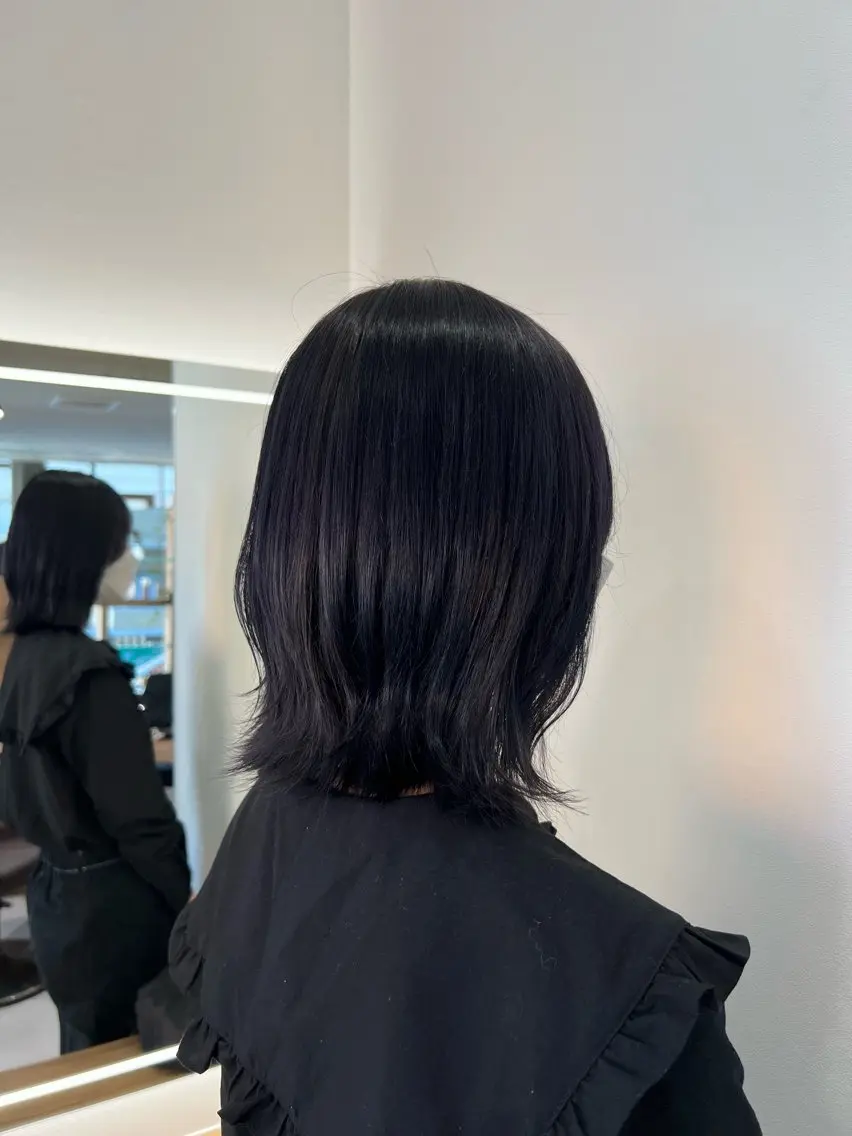 【透明感カラー】➕【ブロー】艶が欲しい方におすすめ💫の写真