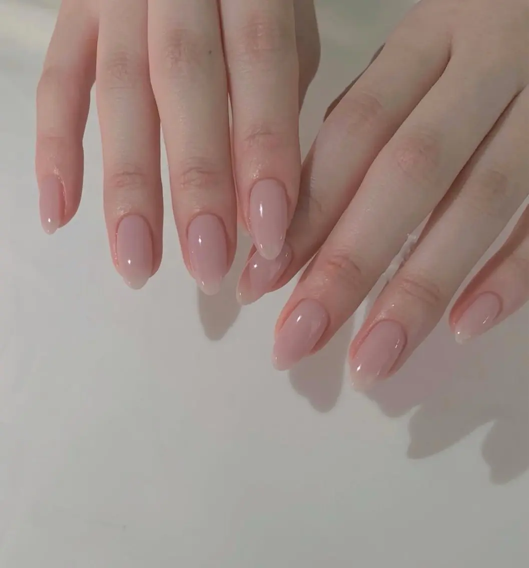ネイル ワンカラーネイル ハンドネイル sora ❄️のネイルデザイン
