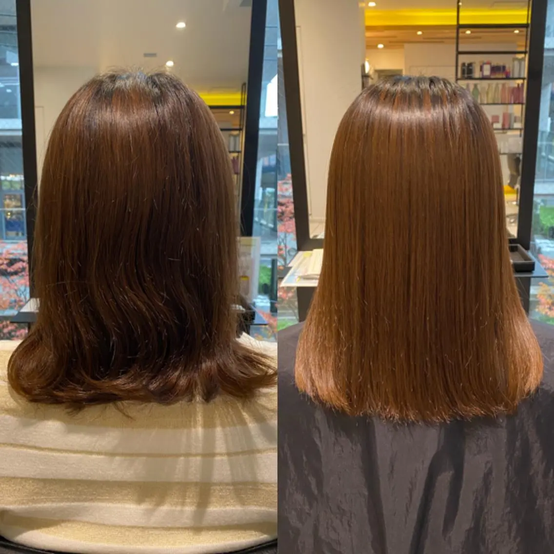 セミロング 梅田美容室 SPADICユヅキ♠のヘアスタイル