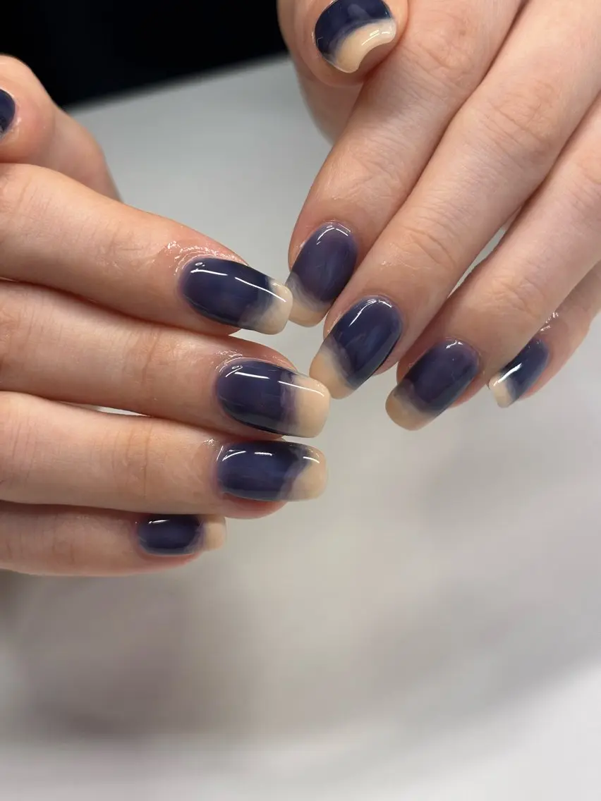 ネイル シンプルネイル ハンドネイル iconail 下北沢 NONのネイルデザイン