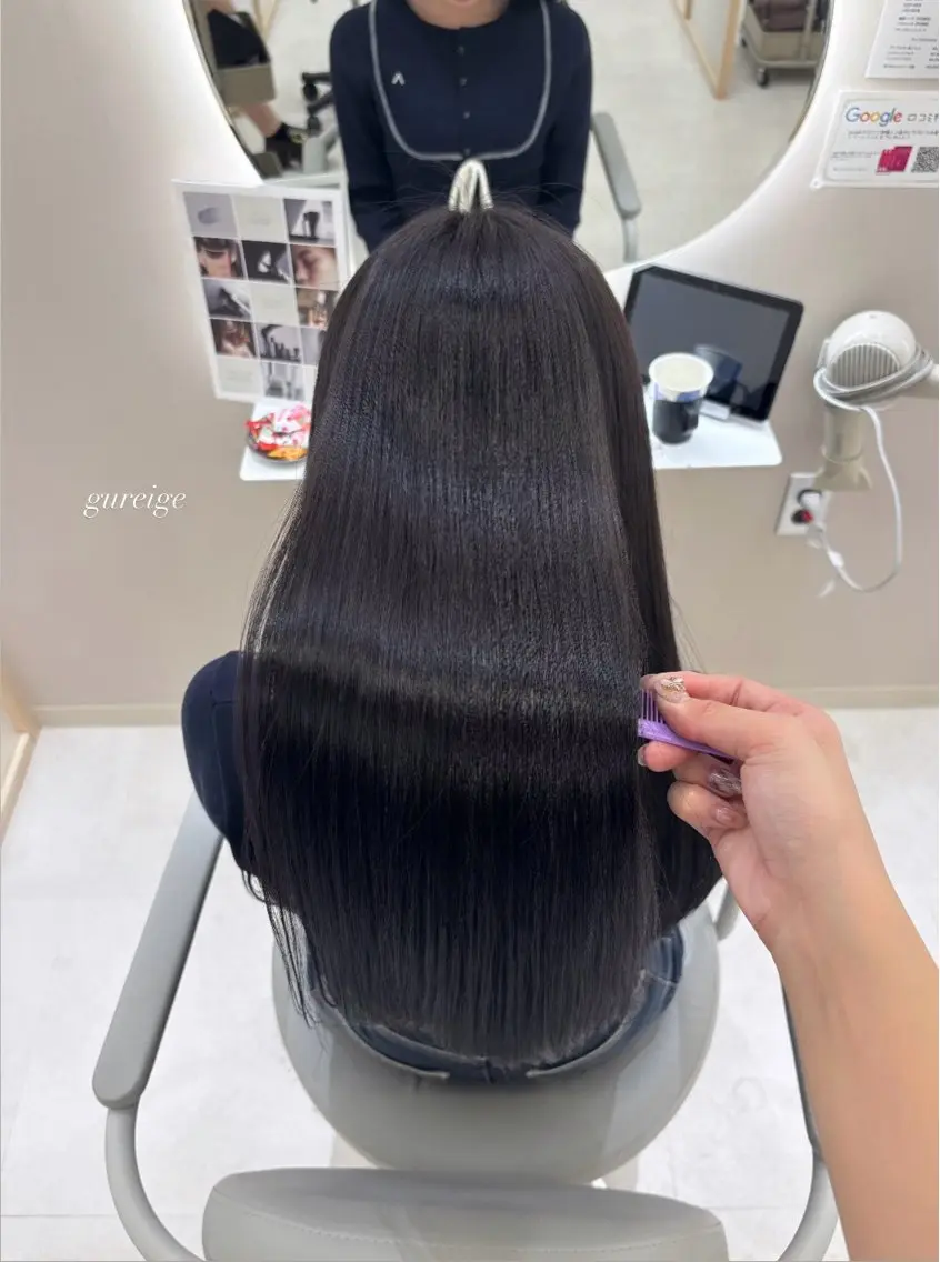 ロング ヘアカラー Momoka / 髪質改善のヘアスタイル