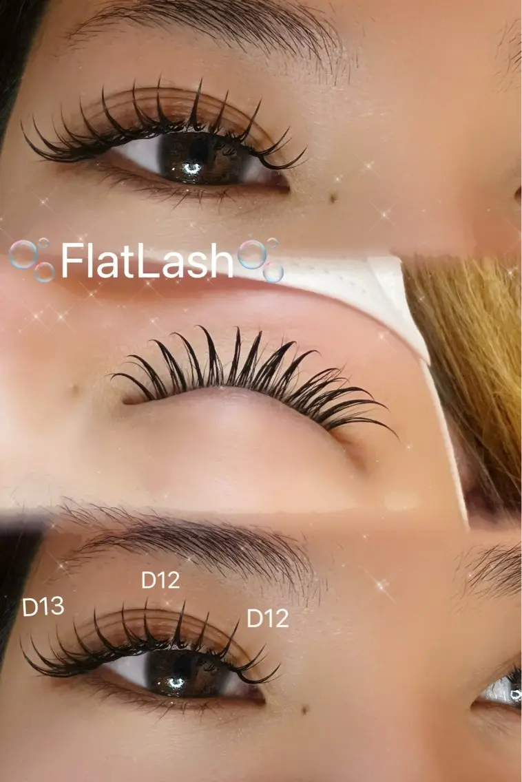 【minimo限定価格】フラットラッシュ100本の写真