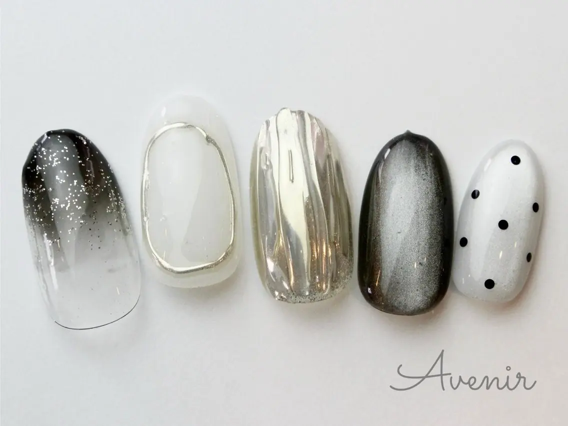 ネイル ハンドネイル Avenir 表参道 nail&eye予約のネイルデザイン