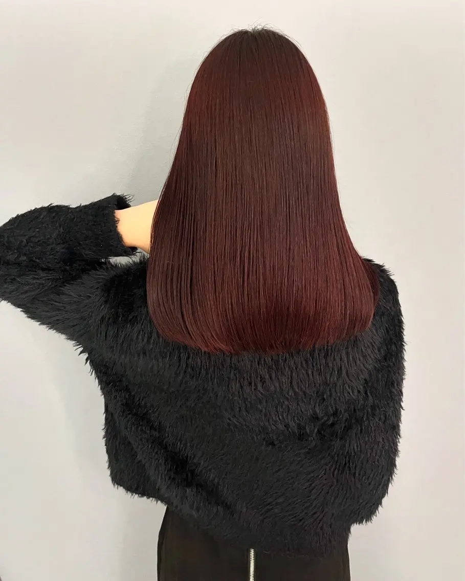 セミロング カラー カット ヘアカラー トリートメント Grow by NYNY 坂本 理輝のヘアスタイル