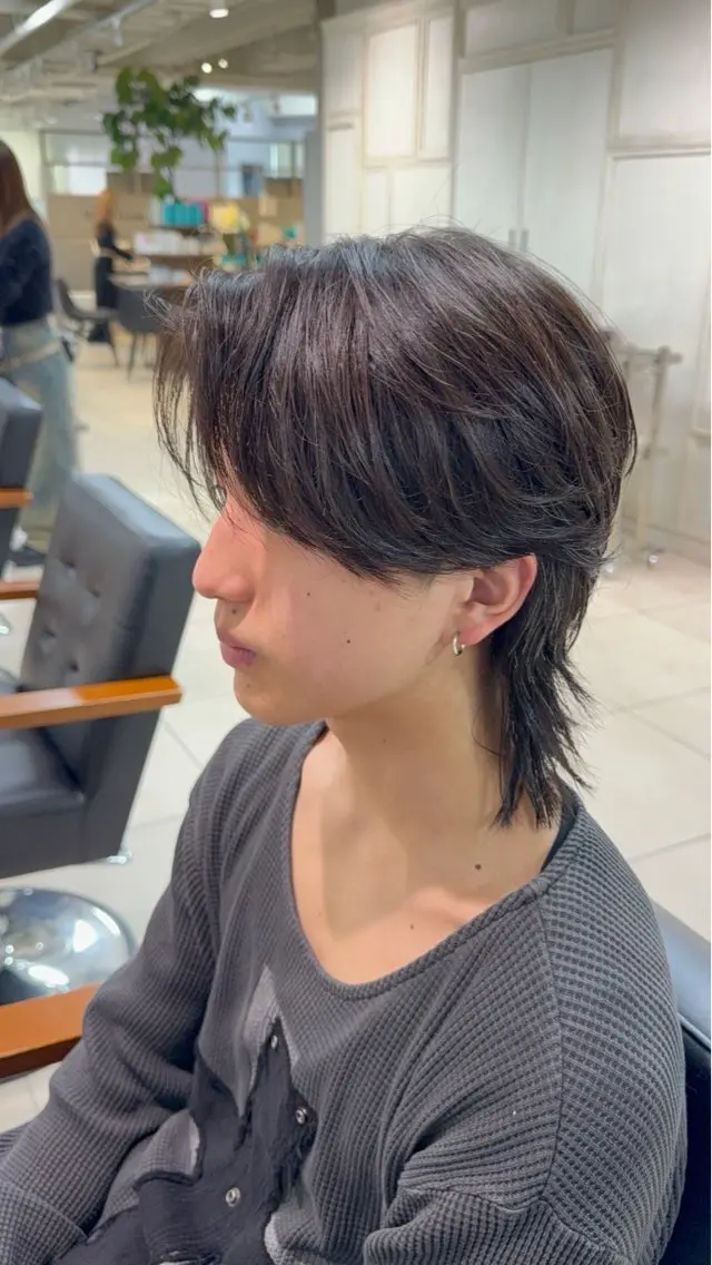 メンズ メンズウルフカット ウルフカット NEXTzer0 メンズカット/パーマのヘアスタイル