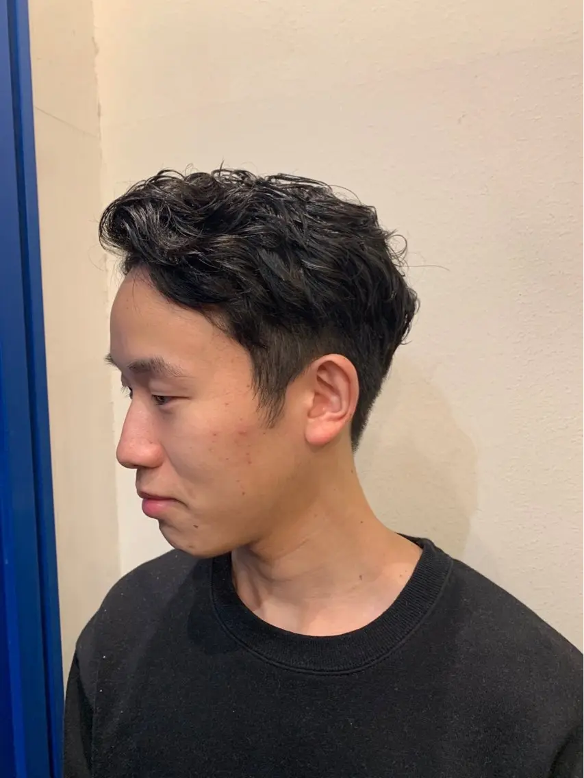 メンズ 橘　愛佳/暖色系 レイヤーカットのヘアスタイル