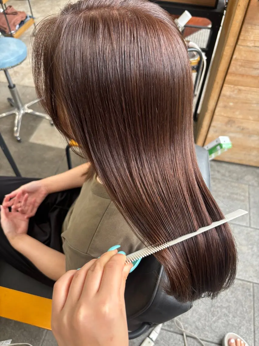 ミディアム Risa 💛のヘアスタイル
