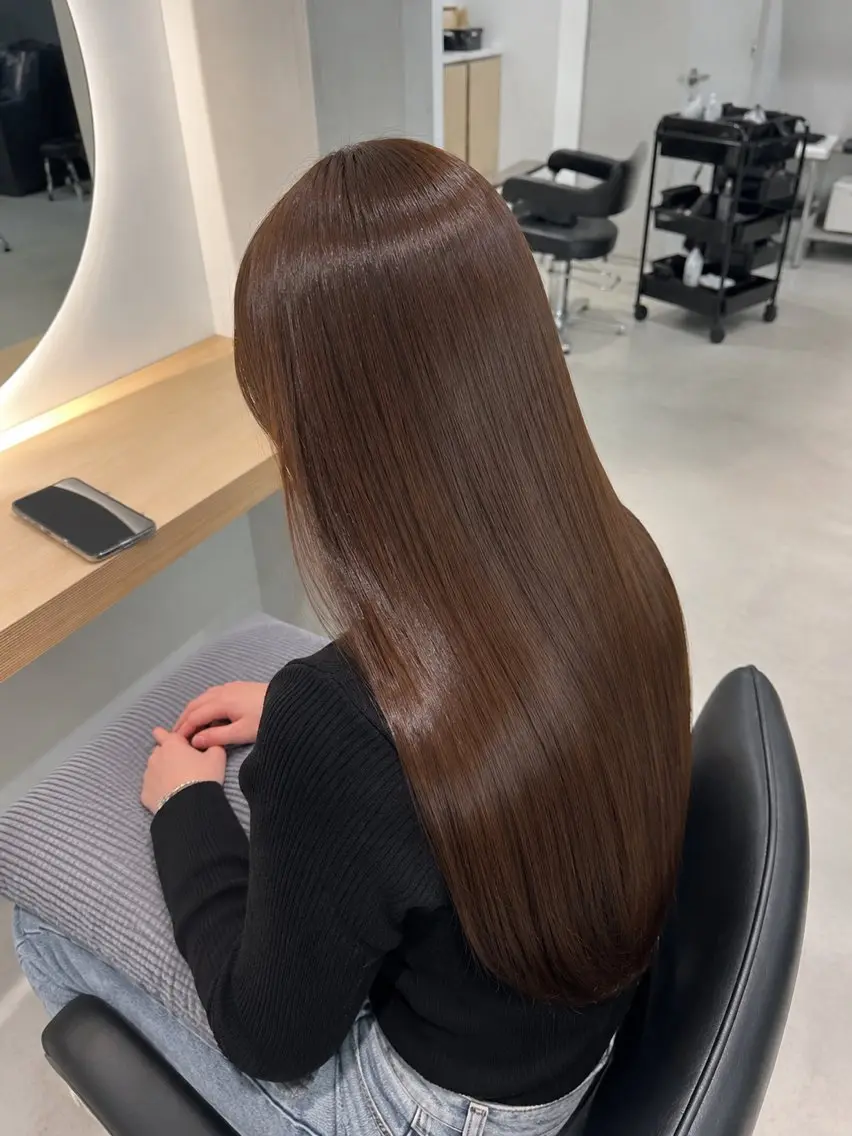 ロング ヘアカラー kyamyi キャミーのヘアスタイル