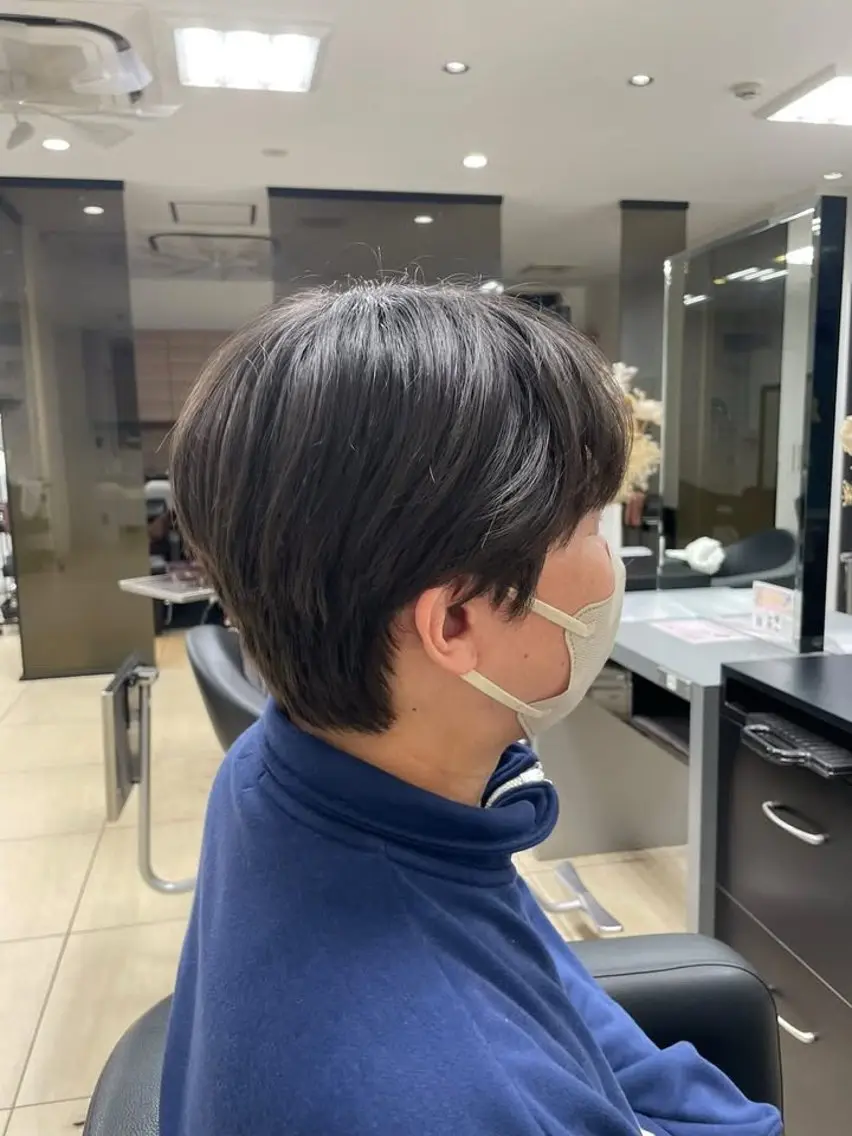 ショート メンズ メンズカット長谷川 祥子のヘアスタイル