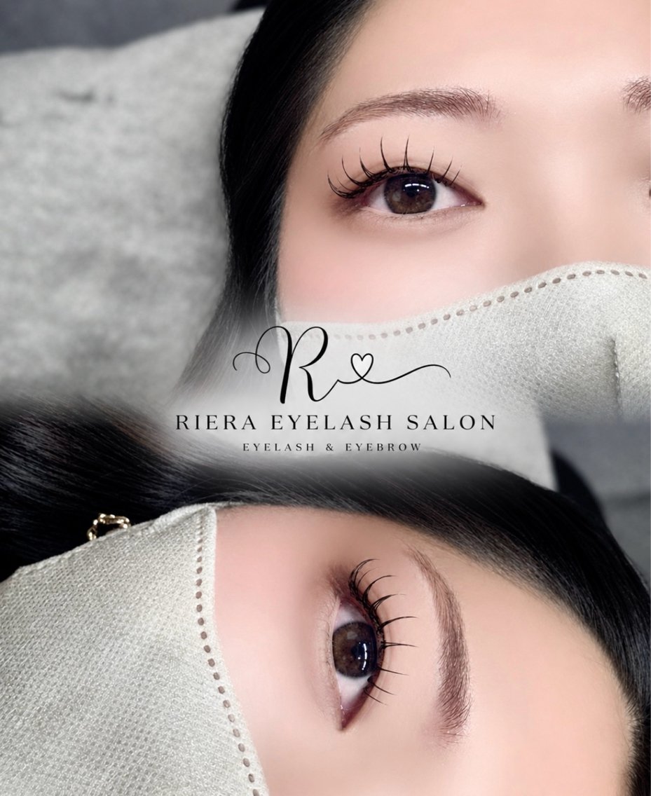 マツエク・マツパ フラットラッシュ マツエク eye/RIERA 🩵HIYORIのマツエク・マツパデザイン