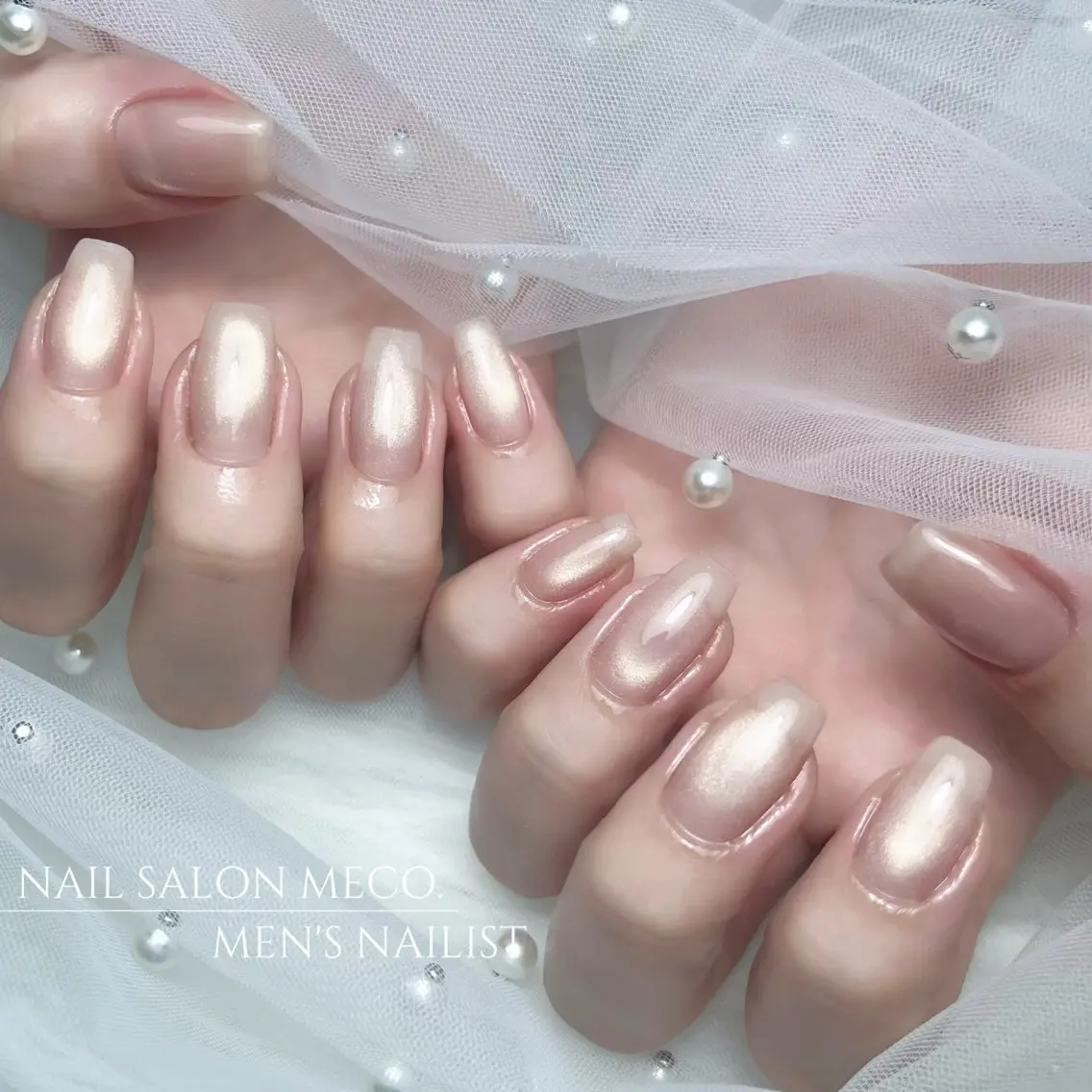 ネイル マグネットネイル ハンドネイル nailsalon mecoのネイルデザイン