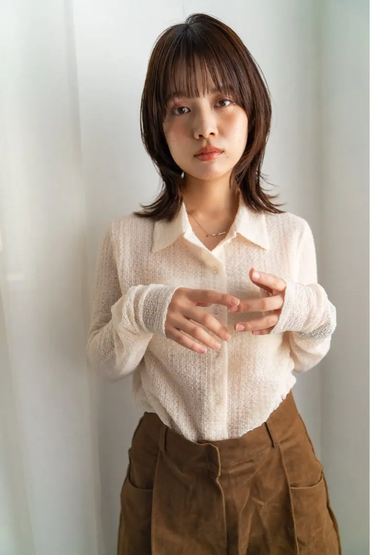 カラー 薄井 稜太のヘアスタイル