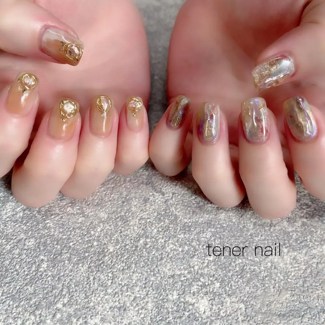 ネイル ニュアンスネイル テネルネイル tener nailのネイルデザイン