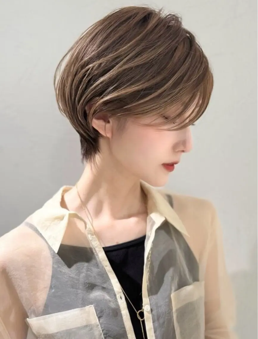 ショート カラー カット ヘアカラー トリートメント 【7月限定🉐価格】 ショート特化/荒砂のヘアスタイル
