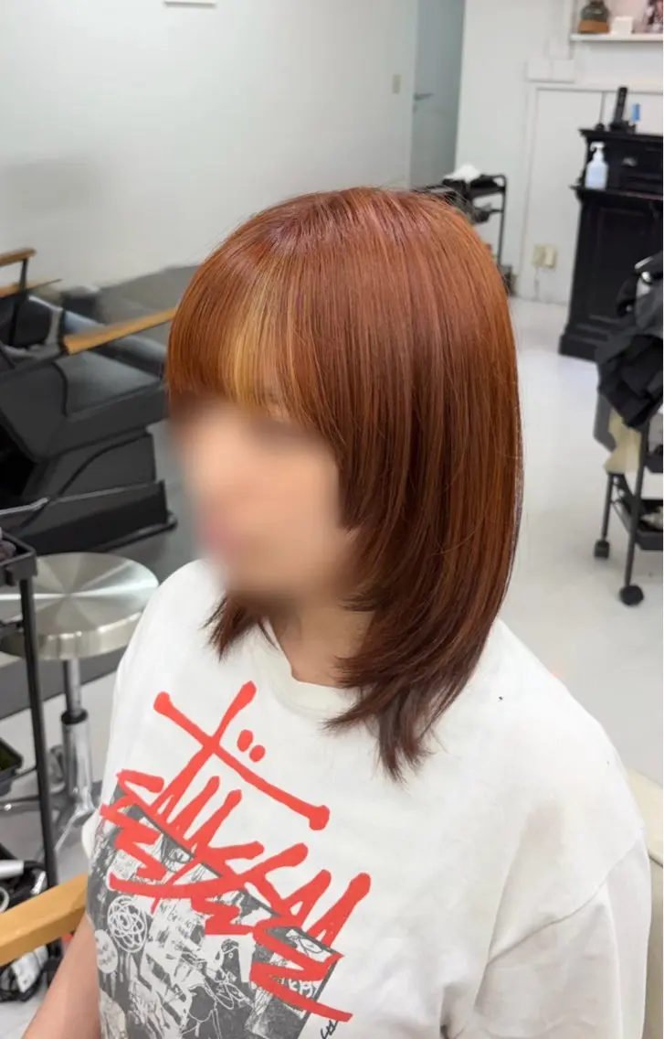 カラー 坂本 瑠美のヘアスタイル