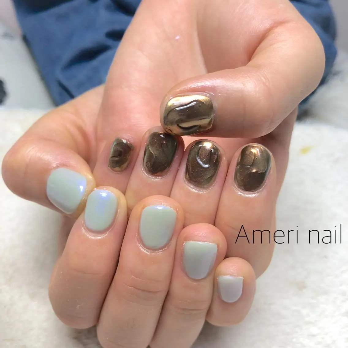 ネイル ハンドネイル Ameri nail /UKIのネイルデザイン