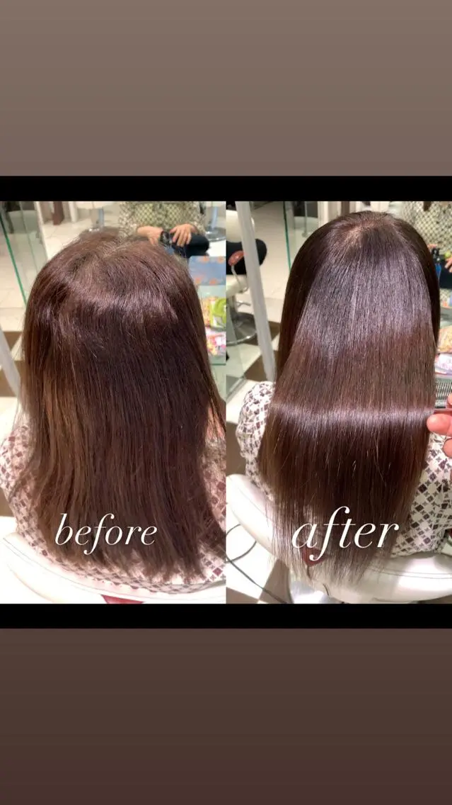 ✨通うほどキレイになる✨プレミアム美髪縮毛矯正＋カットの写真