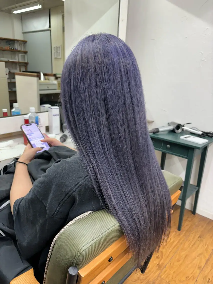 カラー ブリーチ ヘアカラー 香野 優子のヘアスタイル