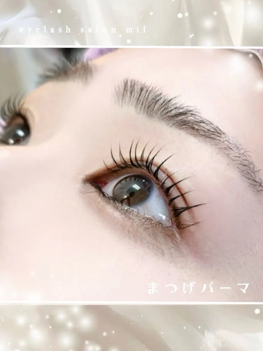 マツエク・マツパ マツパ mil❤︎ Kahoのマツエク・マツパデザイン