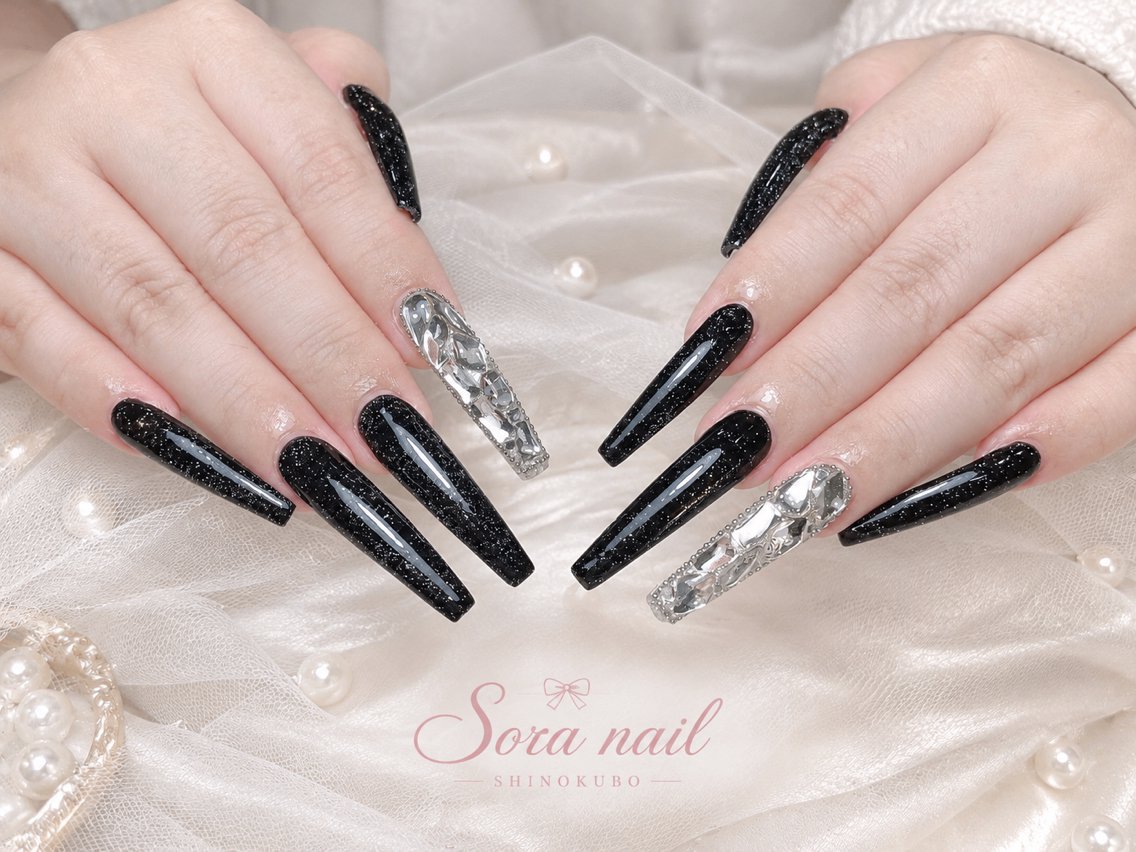 ネイル チークネイル 長さ出し フレンチネイル ジェルネイル ガーリー ハンドネイル Sora Nail Studioのネイルデザイン