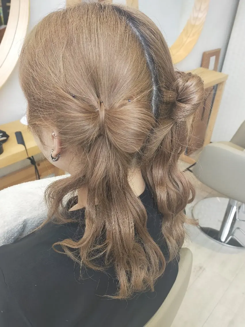 ꒰ LIVEや特別な日に ꒱ 🎀𝐇𝐚𝐢𝐫 𝐬𝐞𝐭🎀の写真