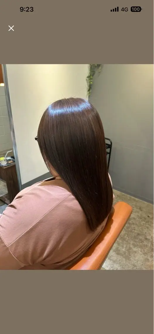ロング カラー ブラウンカラー チョコレートブラウン ヘアカラー HashTAG momokaのヘアスタイル