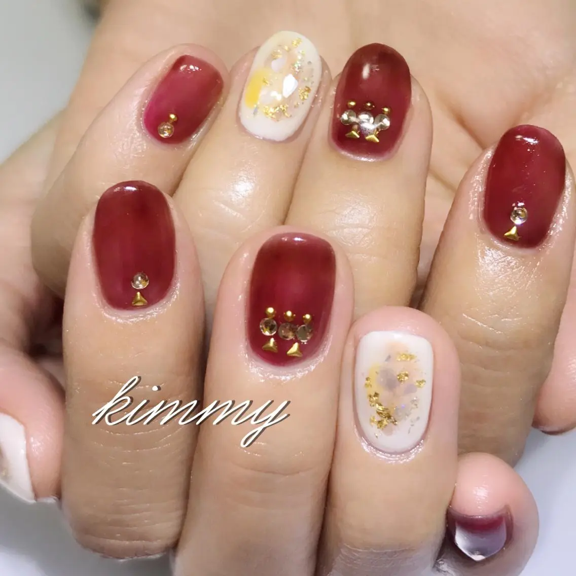 ネイル ハンドネイル kimmy nailsのネイルデザイン