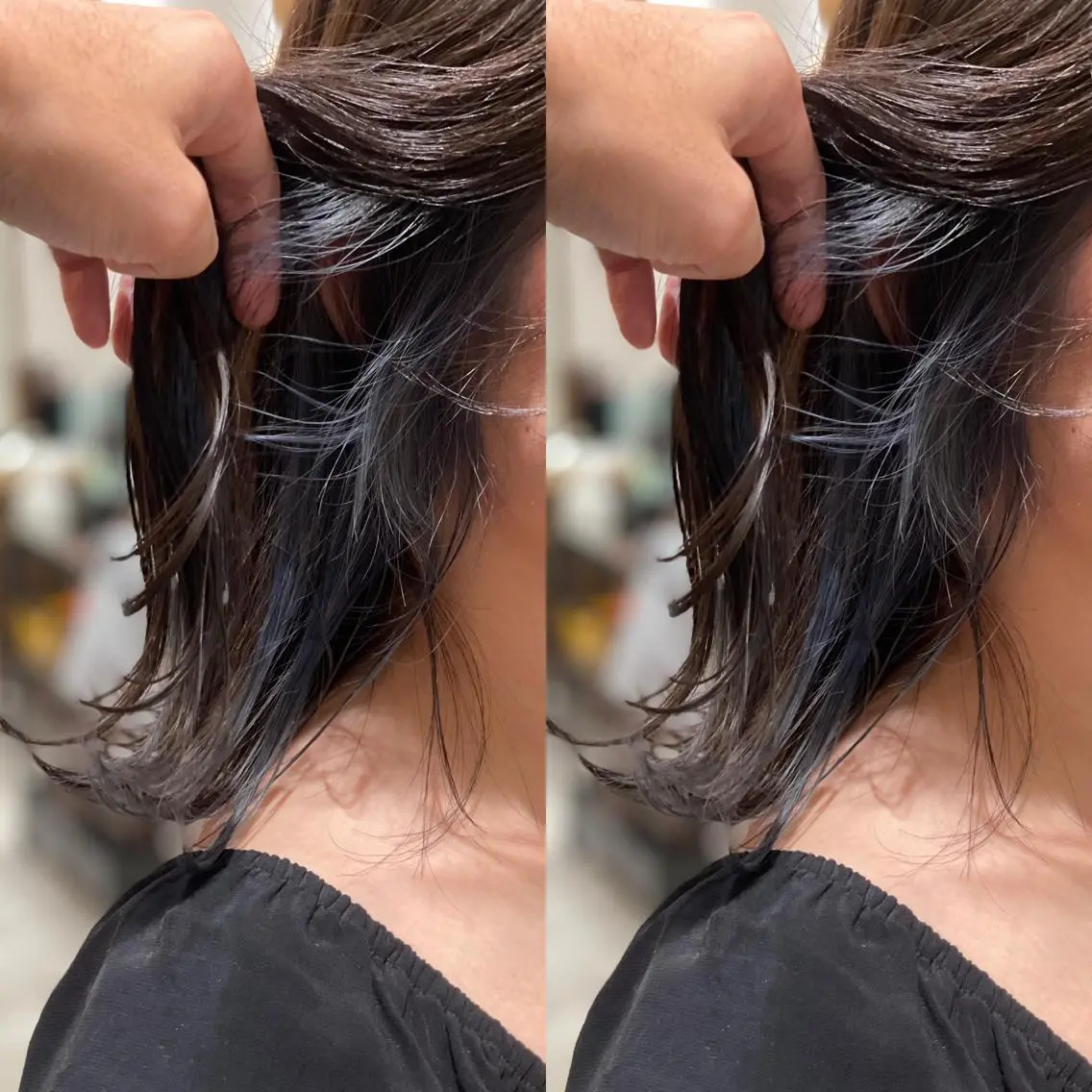 ミディアム カラー Snaly カラー特化ページのヘアスタイル